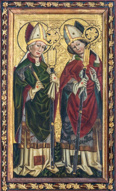 Saint Wolfgang (avec la hache) et un autre évêque - Unbekannt Unbekannt